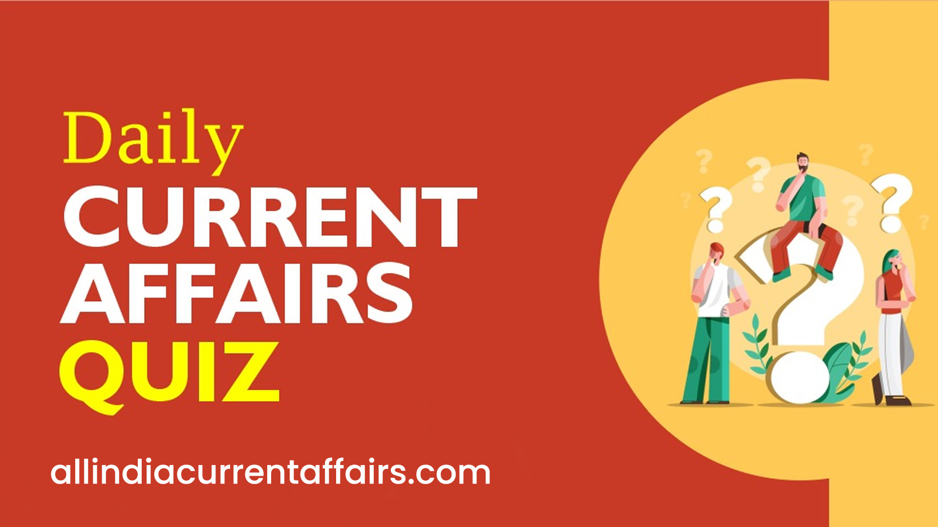 daily current affairs quiz